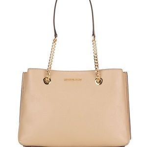 Michael Kors Teagan Pebbled Leather Large Tote